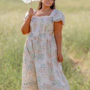 Megan Patchwork Dress by Jessakae